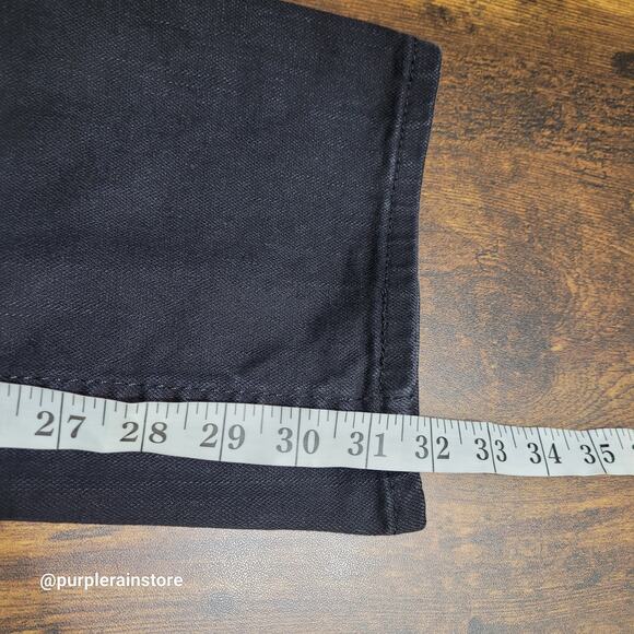 Levi's Jeans 30x32 Measures 32x32 Relaxed Straight 559 Black Stretch Denim - Picture 10 of 12